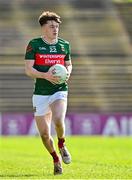 6 April 2025; Fenton Kelly of Mayo during the Connacht GAA Football Senior Championship quarter-final match between Mayo and Sligo at Hastings Insurance MacHale Park in Castlebar, Mayo. Photo by Sam Barnes/Sportsfile