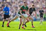 6 April 2025; Davitt Neary of Mayo during the Connacht GAA Football Senior Championship quarter-final match between Mayo and Sligo at Hastings Insurance MacHale Park in Castlebar, Mayo. Photo by Sam Barnes/Sportsfile