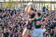 6 April 2025; Supporters watch on from the terraces during the Connacht GAA Football Senior Championship quarter-final match between Mayo and Sligo at Hastings Insurance MacHale Park in Castlebar, Mayo. Photo by Sam Barnes/Sportsfile