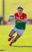 6 April 2025; Conor Crowley of Carlow during the Leinster GAA Football Senior Championship round one match between Meath and Carlow at Pairc Tailteann in Navan, Meath. Photo by Thomas Flinkow/Sportsfile