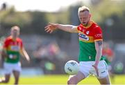 6 April 2025; Conor Doyle of Carlow during the Leinster GAA Football Senior Championship round one match between Meath and Carlow at Pairc Tailteann in Navan, Meath. Photo by Thomas Flinkow/Sportsfile