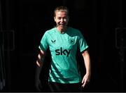 7 April 2025; Ruesha Littlejohn during a Republic of Ireland women's training session at Tallaght Stadium in Dublin. Photo by Stephen McCarthy/Sportsfile