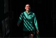7 April 2025; Chloe Mustaki during a Republic of Ireland women's training session at Tallaght Stadium in Dublin. Photo by Stephen McCarthy/Sportsfile