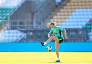 7 April 2025; Ruesha Littlejohn during a Republic of Ireland women's training session at Tallaght Stadium in Dublin. Photo by Stephen McCarthy/Sportsfile