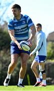 7 April 2025; Ross Byrne during Leinster Rugby squad training at UCD in Dublin. Photo by Piaras Ó Mídheach/Sportsfile