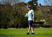 7 April 2025; Assistant coach Tyler Bleyendaal during Leinster Rugby squad training at UCD in Dublin. Photo by Piaras Ó Mídheach/Sportsfile