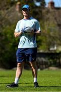 7 April 2025; Assistant coach Tyler Bleyendaal during Leinster Rugby squad training at UCD in Dublin. Photo by Piaras Ó Mídheach/Sportsfile