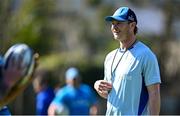 7 April 2025; Assistant coach Tyler Bleyendaal during Leinster Rugby squad training at UCD in Dublin. Photo by Piaras Ó Mídheach/Sportsfile