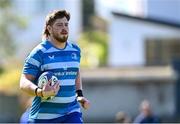 7 April 2025; Joe McCarthy during Leinster Rugby squad training at UCD in Dublin. Photo by Piaras Ó Mídheach/Sportsfile
