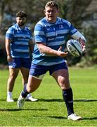 7 April 2025; Tadhg Furlong during Leinster Rugby squad training at UCD in Dublin. Photo by Piaras Ó Mídheach/Sportsfile