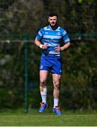 7 April 2025; Robbie Henshaw during Leinster Rugby squad training at UCD in Dublin. Photo by Piaras Ó Mídheach/Sportsfile