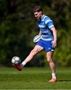 7 April 2025; Jordie Barrett during Leinster Rugby squad training at UCD in Dublin. Photo by Piaras Ó Mídheach/Sportsfile