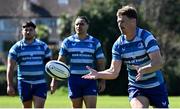 7 April 2025; Jordie Barrett during Leinster Rugby squad training at UCD in Dublin. Photo by Piaras Ó Mídheach/Sportsfile