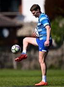 7 April 2025; Jordie Barrett during Leinster Rugby squad training at UCD in Dublin. Photo by Piaras Ó Mídheach/Sportsfile