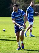 7 April 2025; Robbie Henshaw during Leinster Rugby squad training at UCD in Dublin. Photo by Piaras Ó Mídheach/Sportsfile