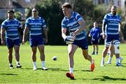 7 April 2025; Jordie Barrett during Leinster Rugby squad training at UCD in Dublin. Photo by Piaras Ó Mídheach/Sportsfile