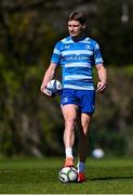 7 April 2025; Jordie Barrett during Leinster Rugby squad training at UCD in Dublin. Photo by Piaras Ó Mídheach/Sportsfile
