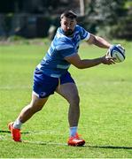 7 April 2025; Rónan Kelleher during Leinster Rugby squad training at UCD in Dublin. Photo by Piaras Ó Mídheach/Sportsfile