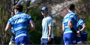 7 April 2025; Assistant coach Tyler Bleyendaal during Leinster Rugby squad training at UCD in Dublin. Photo by Piaras Ó Mídheach/Sportsfile