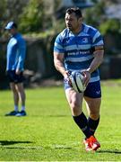 7 April 2025; Cian Healy during Leinster Rugby squad training at UCD in Dublin. Photo by Piaras Ó Mídheach/Sportsfile