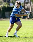 7 April 2025; John McKee during Leinster Rugby squad training at UCD in Dublin. Photo by Piaras Ó Mídheach/Sportsfile