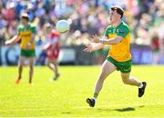 6 April 2025; Shane O'Donnell of Donegal during the Ulster GAA Football Senior Championship preliminary round match between Donegal and Derry at MacCumhaill Park in Ballybofey, Donegal. Photo by David Fitzgerald/Sportsfile