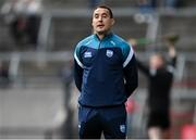 6 April 2025; Waterford selector Shane O'Sullivan before the Allianz Hurling League Division 1B final match between Waterford and Offaly at SuperValu Páirc Uí Chaoimh in Cork. Photo by Brendan Moran/Sportsfile