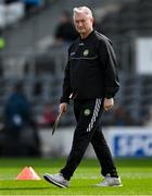 6 April 2025; Offaly manager Johnny Kelly before the Allianz Hurling League Division 1B final match between Waterford and Offaly at SuperValu Páirc Uí Chaoimh in Cork. Photo by Brendan Moran/Sportsfile