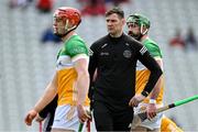 6 April 2025; Offaly forwards coach Séamus Callanan before the Allianz Hurling League Division 1B final match between Waterford and Offaly at SuperValu Páirc Uí Chaoimh in Cork. Photo by Brendan Moran/Sportsfile