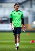 4 April 2025; Kerry goalkeeper Mathyas Randriamamy before the SSE Airtricity Men's First Division match between Treaty United and Kerry FC at Markets Field in Limerick. Photo by Michael P Ryan/Sportsfile