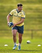 8 April 2025; Josh Wycherley during a Munster Rugby squad training at the University of Limerick in Limerick. Photo by Brendan Moran/Sportsfile