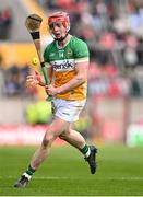 6 April 2025; Brian Duignan of Offaly during the Allianz Hurling League Division 1B final match between Waterford and Offaly at SuperValu Páirc Uí Chaoimh in Cork. Photo by Piaras Ó Mídheach/Sportsfile