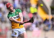 6 April 2025; Charlie Mitchell of Offaly during the Allianz Hurling League Division 1B final match between Waterford and Offaly at SuperValu Páirc Uí Chaoimh in Cork. Photo by Piaras Ó Mídheach/Sportsfile