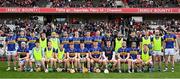 6 April 2025; The Tipperary squad before the Allianz Hurling League Division 1A final match between Tipperary and Cork at SuperValu Páirc Uí Chaoimh in Cork. Photo by Piaras Ó Mídheach/Sportsfile