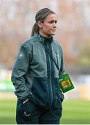 8 April 2025; Heather Payne of Republic of Ireland before the UEFA Women's Nations League B match between Republic of Ireland and Greece at Tallaght Stadium in Dublin. Photo by Stephen McCarthy/Sportsfile