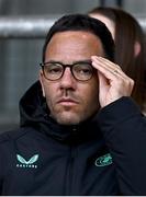 8 April 2025; FAI chief football officer Marc Canham during the UEFA Women's Nations League B match between Republic of Ireland and Greece at Tallaght Stadium in Dublin. Photo by Ben McShane/Sportsfile