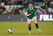 8 April 2025; Megan Campbell of Republic of Ireland during the UEFA Women's Nations League B match between Republic of Ireland and Greece at Tallaght Stadium in Dublin. Photo by Stephen McCarthy/Sportsfile