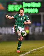 8 April 2025; Aoife Mannion of Republic of Ireland during the UEFA Women's Nations League B match between Republic of Ireland and Greece at Tallaght Stadium in Dublin. Photo by Ben McShane/Sportsfile