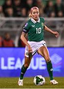 8 April 2025; Denise O’Sullivan of Republic of Ireland during the UEFA Women's Nations League B match between Republic of Ireland and Greece at Tallaght Stadium in Dublin. Photo by Ben McShane/Sportsfile