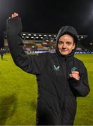 8 April 2025; Leanne Kiernan of Republic of Ireland after the UEFA Women's Nations League B match between Republic of Ireland and Greece at Tallaght Stadium in Dublin. Photo by Stephen McCarthy/Sportsfile