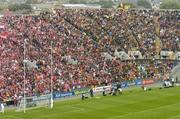 12 September 2004; A general view of Hill 16. Guinness All-Ireland Senior Hurling Championship Final, Cork v Kilkenny, Croke Park, Dublin. Picture credit; Pat Murphy / SPORTSFILE *** Local Caption *** Any photograph taken by SPORTSFILE during, or in connection with, the 2004 Guinness All-Ireland Hurling Final which displays GAA logos or contains an image or part of an image of any GAA intellectual property, or, which contains images of a GAA player/players in their playing uniforms, may only be used for editorial and non-advertising purposes.  Use of photographs for advertising, as posters or for purchase separately is strictly prohibited unless prior written approval has been obtained from the Gaelic Athletic Association.