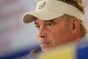 14 September 2004; Darren Clarke, Team Europe 2004, during a press conference in advance of the 35th Ryder Cup Matches. Oakland Hills Country Club, Bloomfield Township, Michigan, USA. Picture credit; Matt Browne / SPORTSFILE