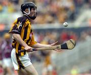 12 September 2004; Gavin Nolan, Kilkenny. All-Ireland Minor Hurling Championship Final, Galway v Kilkenny, Croke Park, Dublin. Picture credit; Damien Eagers / SPORTSFILE *** Local Caption *** Any photograph taken by SPORTSFILE during, or in connection with, the 2004 Guinness All-Ireland Hurling Final which displays GAA logos or contains an image or part of an image of any GAA intellectual property, or, which contains images of a GAA player/players in their playing uniforms, may only be used for editorial and non-advertising purposes.  Use of photographs for advertising, as posters or for purchase separately is strictly prohibited unless prior written approval has been obtained from the Gaelic Athletic Association.