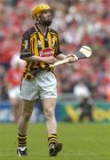 12 September 2004; James 'Cha' Fitzpatrick, Kilkenny. Guinness All-Ireland Senior Hurling Championship Final, Cork v Kilkenny, Croke Park, Dublin. Picture credit; Damien Eagers / SPORTSFILE *** Local Caption *** Any photograph taken by SPORTSFILE during, or in connection with, the 2004 Guinness All-Ireland Hurling Final which displays GAA logos or contains an image or part of an image of any GAA intellectual property, or, which contains images of a GAA player/players in their playing uniforms, may only be used for editorial and non-advertising purposes.  Use of photographs for advertising, as posters or for purchase separately is strictly prohibited unless prior written approval has been obtained from the Gaelic Athletic Association.