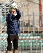 15 September 2004; Shelbourne's Steve Williams during squad training ahead of their UEFA Cup, 1st Round - 1st Leg match against Lille. Lansdowne Road, Dublin. Picture credit; Brian Lawless / SPORTSFILE