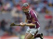 12 September 2004; Joe Canning, Galway. All-Ireland Minor Hurling Championship Final, Galway v Kilkenny, Croke Park, Dublin. Picture credit; Ray McManus / SPORTSFILE *** Local Caption *** Any photograph taken by SPORTSFILE during, or in connection with, the 2004 Guinness All-Ireland Hurling Final which displays GAA logos or contains an image or part of an image of any GAA intellectual property, or, which contains images of a GAA player/players in their playing uniforms, may only be used for editorial and non-advertising purposes.  Use of photographs for advertising, as posters or for purchase separately is strictly prohibited unless prior written approval has been obtained from the Gaelic Athletic Association.