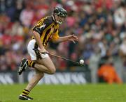 12 September 2004; Eddie Brennan, Kilkenny. Guinness All-Ireland Senior Hurling Championship Final, Cork v Kilkenny, Croke Park, Dublin. Picture credit; Ray McManus / SPORTSFILE *** Local Caption *** Any photograph taken by SPORTSFILE during, or in connection with, the 2004 Guinness All-Ireland Hurling Final which displays GAA logos or contains an image or part of an image of any GAA intellectual property, or, which contains images of a GAA player/players in their playing uniforms, may only be used for editorial and non-advertising purposes.  Use of photographs for advertising, as posters or for purchase separately is strictly prohibited unless prior written approval has been obtained from the Gaelic Athletic Association.