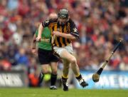 12 September 2004; Gavin Nolan, Kilkenny. All-Ireland Minor Hurling Championship Final, Galway v Kilkenny, Croke Park, Dublin. Picture credit; Brendan Moran / SPORTSFILE *** Local Caption *** Any photograph taken by SPORTSFILE during, or in connection with, the 2004 Guinness All-Ireland Hurling Final which displays GAA logos or contains an image or part of an image of any GAA intellectual property, or, which contains images of a GAA player/players in their playing uniforms, may only be used for editorial and non-advertising purposes.  Use of photographs for advertising, as posters or for purchase separately is strictly prohibited unless prior written approval has been obtained from the Gaelic Athletic Association.