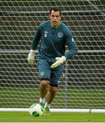 7 October 2013; David Forde, Republic of Ireland, during squad training ahead of their 2014 FIFA World Cup Qualifier, Group C, game against Germany on Friday. Republic of Ireland Squad Training, Gannon Park, Malahide, Co. Dublin. Picture credit: David Maher / SPORTSFILE