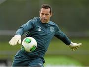 9 October 2013; Republic of Ireland's David Forde during squad training ahead of their 2014 FIFA World Cup Qualifier, Group C, game against Germany on Friday. Republic of Ireland Squad Training, Gannon Park, Malahide, Co. Dublin. Picture credit: David Maher / SPORTSFILE